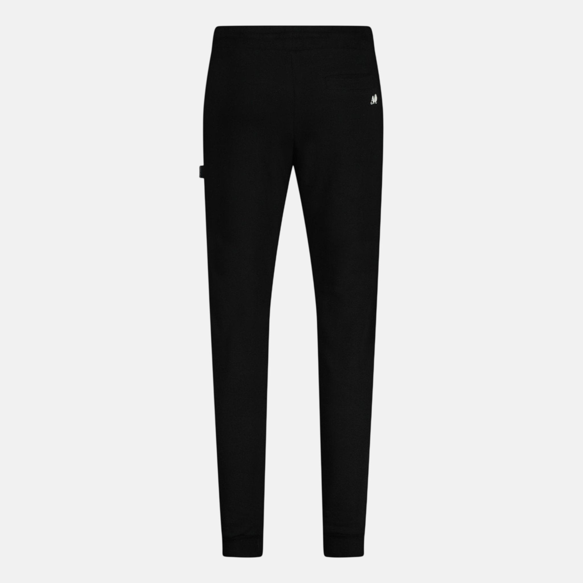 Aquascutum Classic Logo Tracksuit Bottoms Black - northern threads