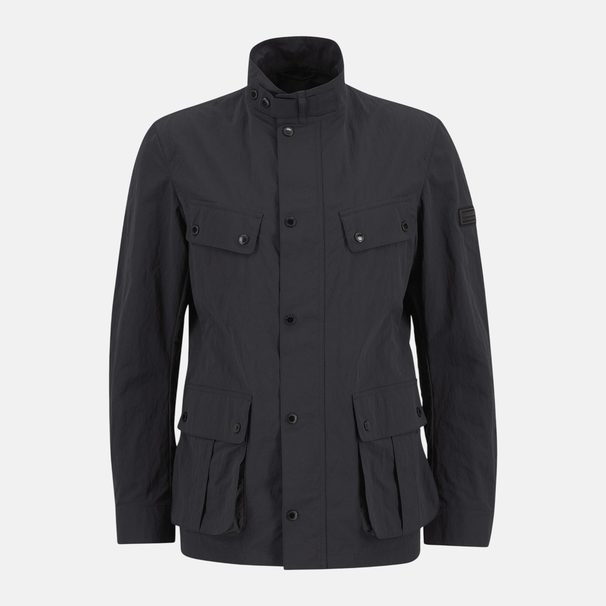 Barbour International Duke Showerproof Jacket Black - SPR1053-M - northern threads uk
