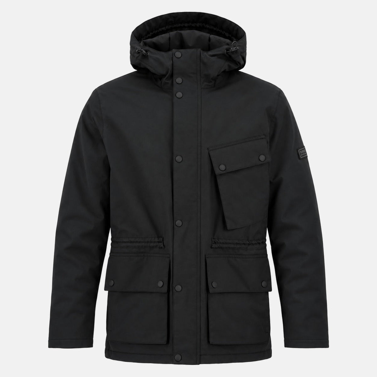 Barbour International Endley Waterproof Jacket Black | Northern Threads Designer Menswear