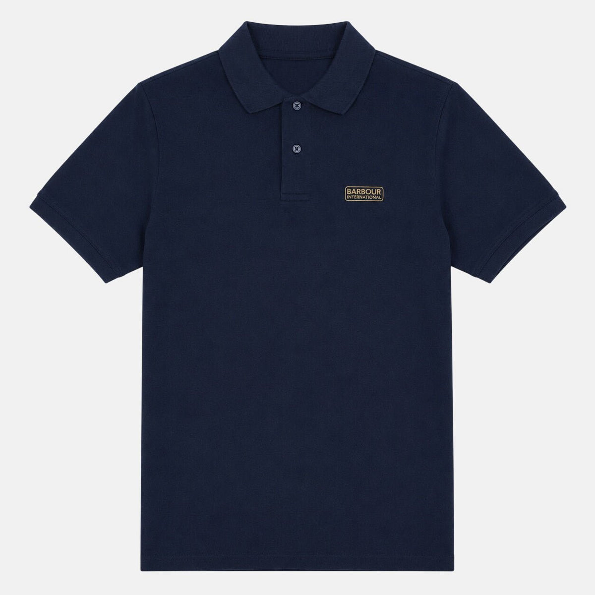 Barbour International Essential Polo Shirt Navy Blazer | Northern Threads Designer Menswear