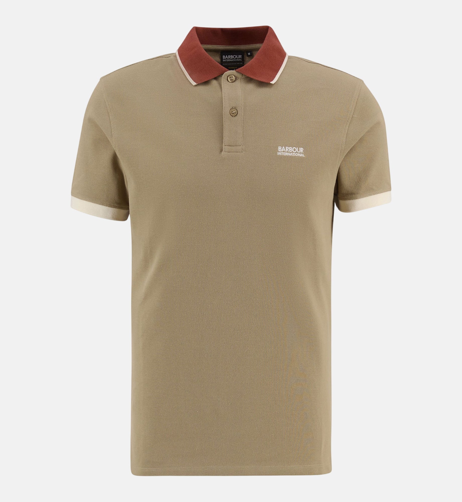 Barbour International Howall Polo Shirt Coriander - SPR1051-M - northern threads uk