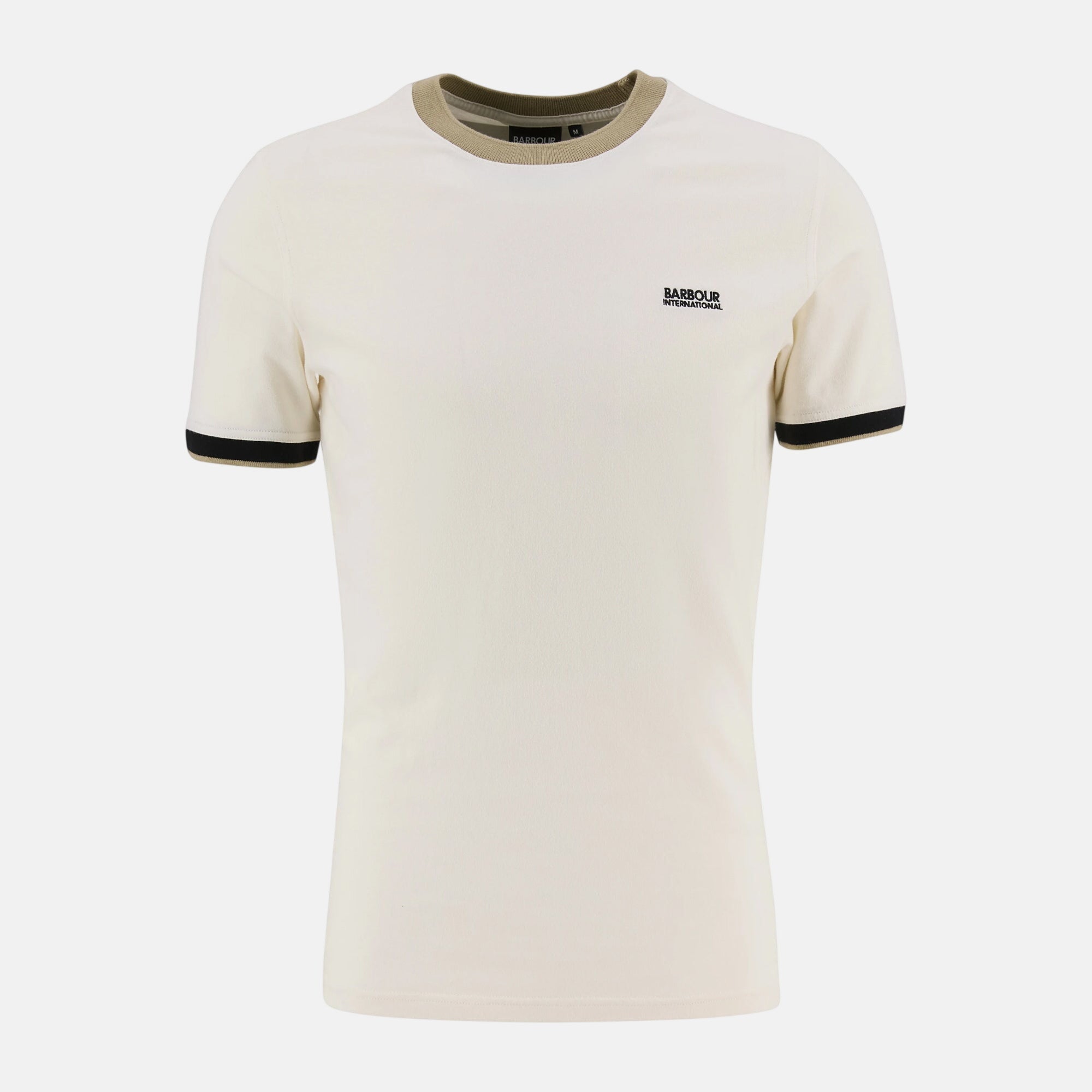 Barbour International Howall T-Shirt Whisper White - SPR1043-M - northern threads uk