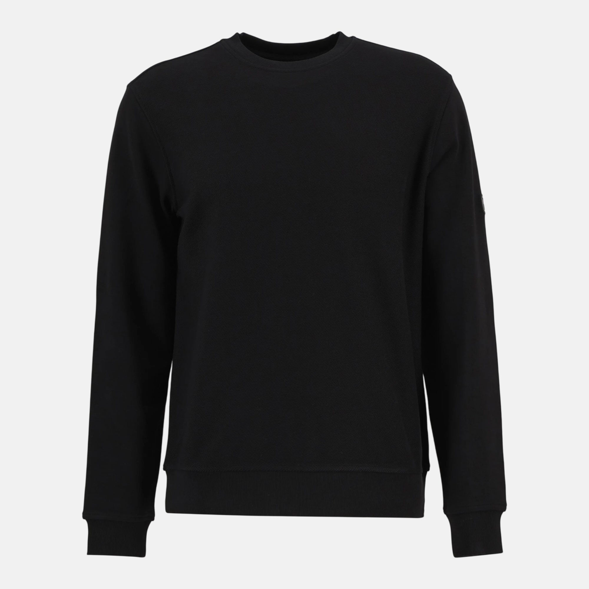 Barbour International Kaspain Crew Sweatshirt Black - SPR1063-M - northern threads uk