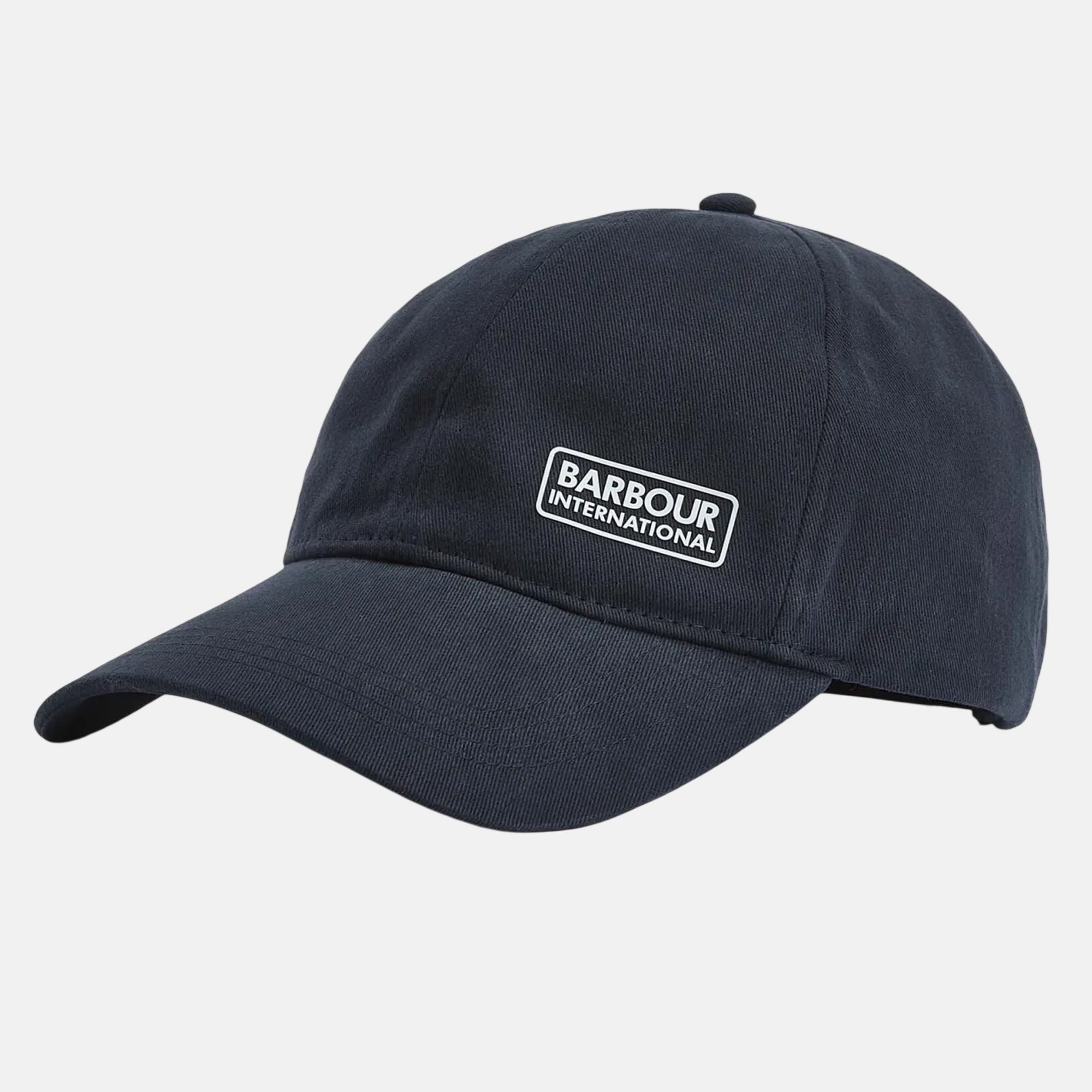 Barbour International Norton Drill Baseball Cap Navy - SPR1105-One size - northern threads uk