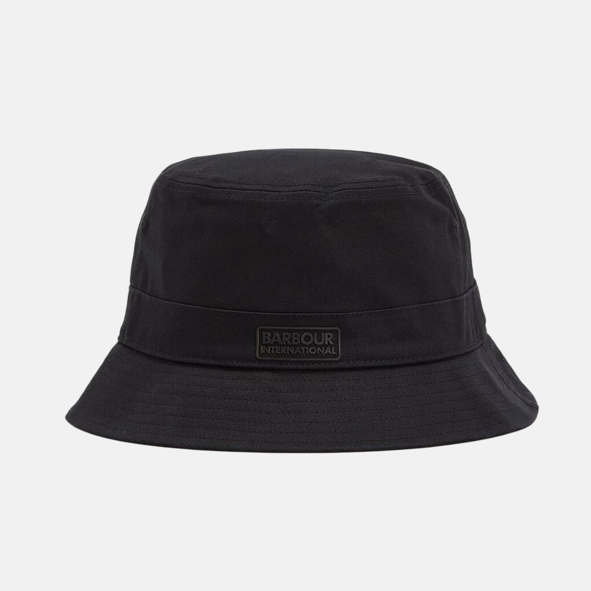 Barbour International Norton Drill Bucket Hat Black Shadow - SPR1055-M - northern threads uk