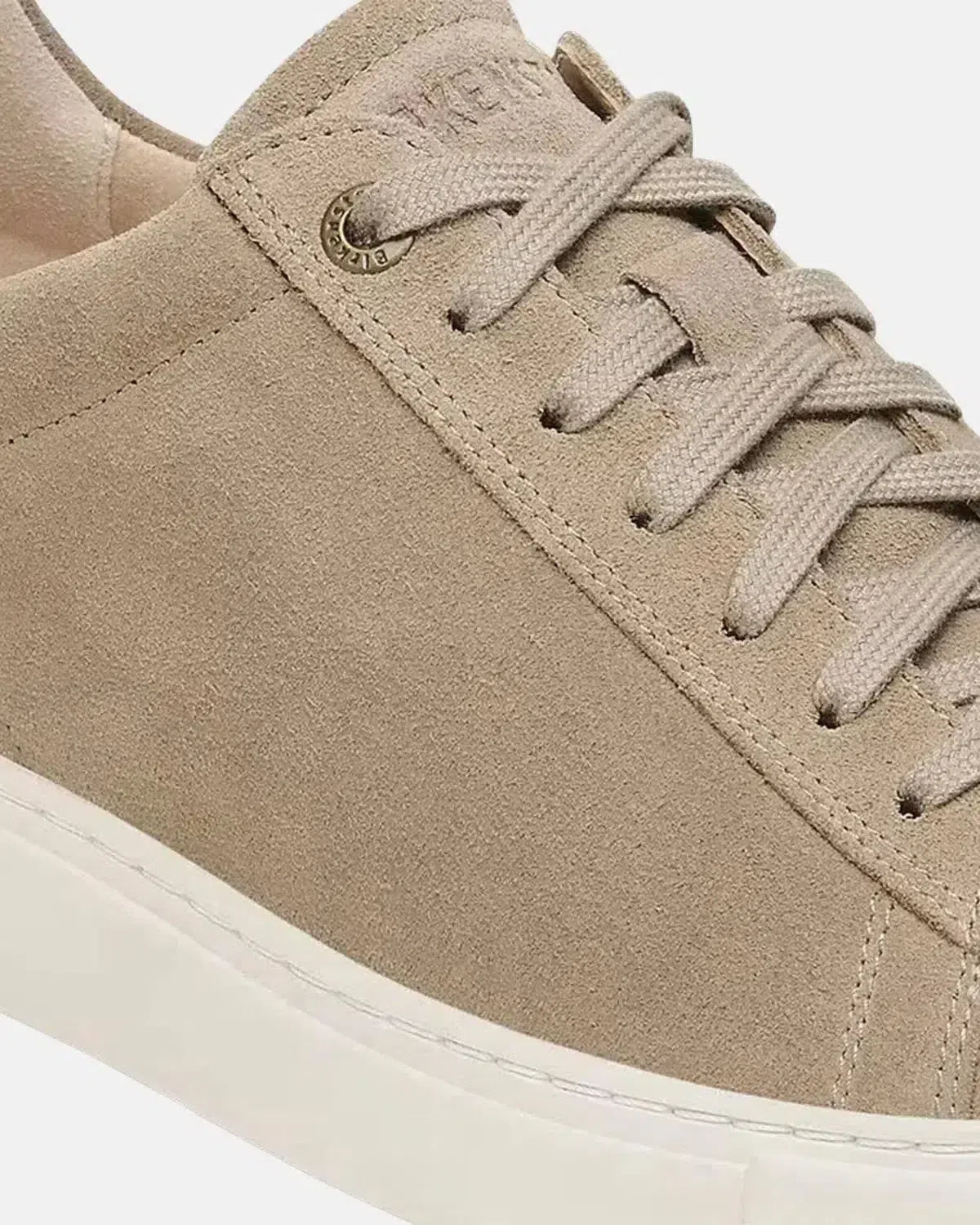 BIRKENSTOCK BEND LOW SUEDE TRAINERS TAUPE - BIRKENSTOCK-1028610-UK8EU42 - northern threads uk