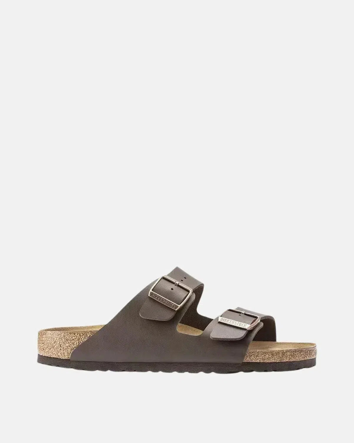 BIRKENSTOCK-BIRKENSTOCK ARIZONA BIRKO-FLOR SANDALS DARK BROWN-NORTHERN THREADS DESIGNER MENSWEAR