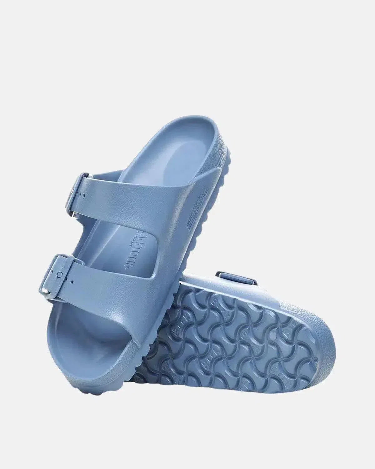 BIRKENSTOCK-BIRKENSTOCK ARIZONA EVA SANDALS ELEMENTAL BLUE-NORTHERN THREADS DESIGNER MENSWEAR
