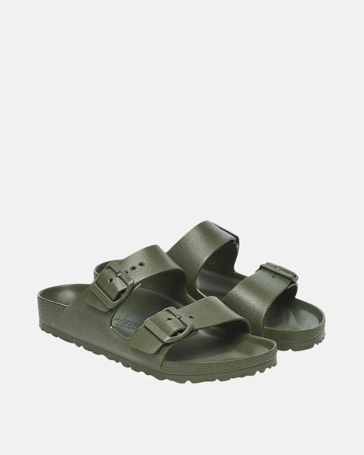 BIRKENSTOCK-BIRKENSTOCK ARIZONA EVA SANDALS KHAKI-NORTHERN THREADS DESIGNER MENSWEAR