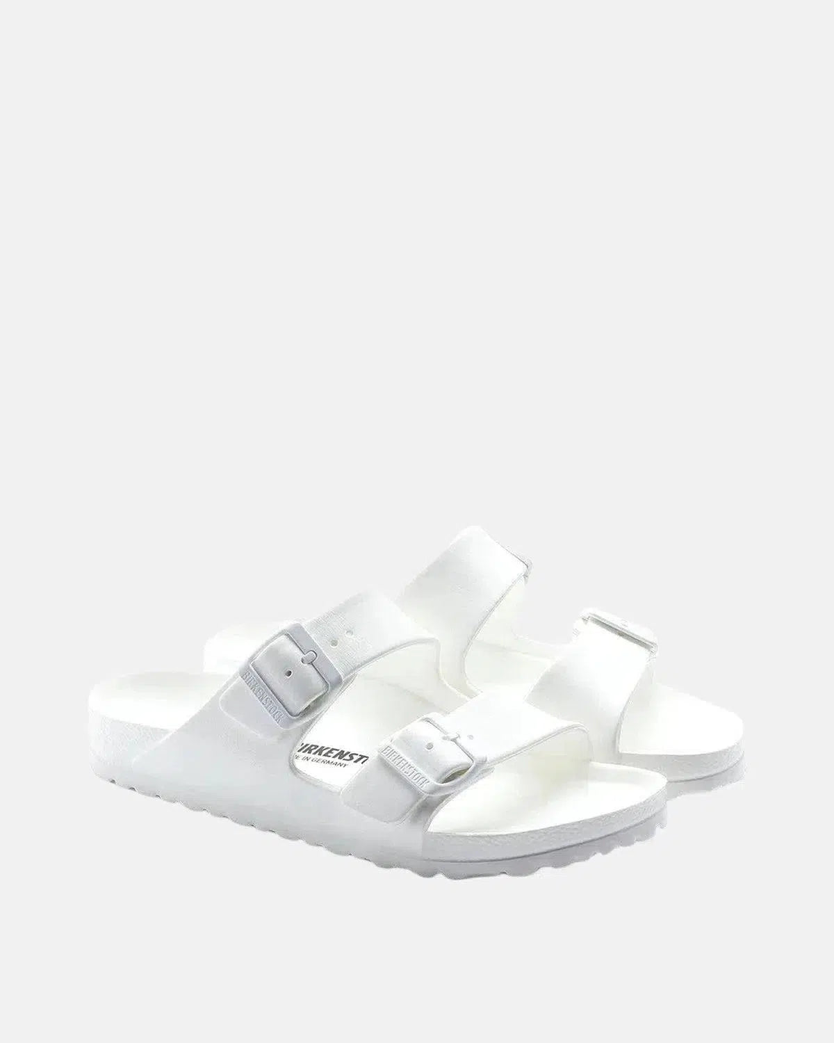 BIRKENSTOCK-BIRKENSTOCK ARIZONA EVA SANDALS WHITE-NORTHERN THREADS DESIGNER MENSWEAR