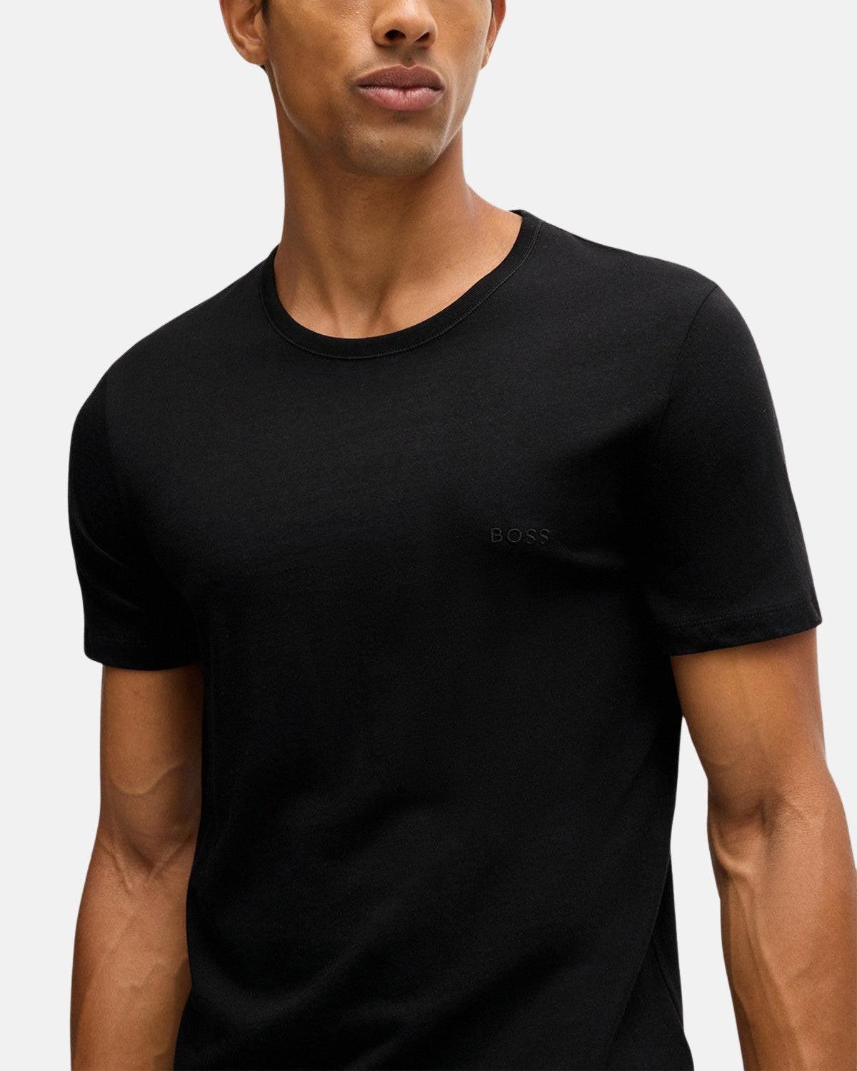 BOSS 3 - PACK T - SHIRTS BLACK - northern threads