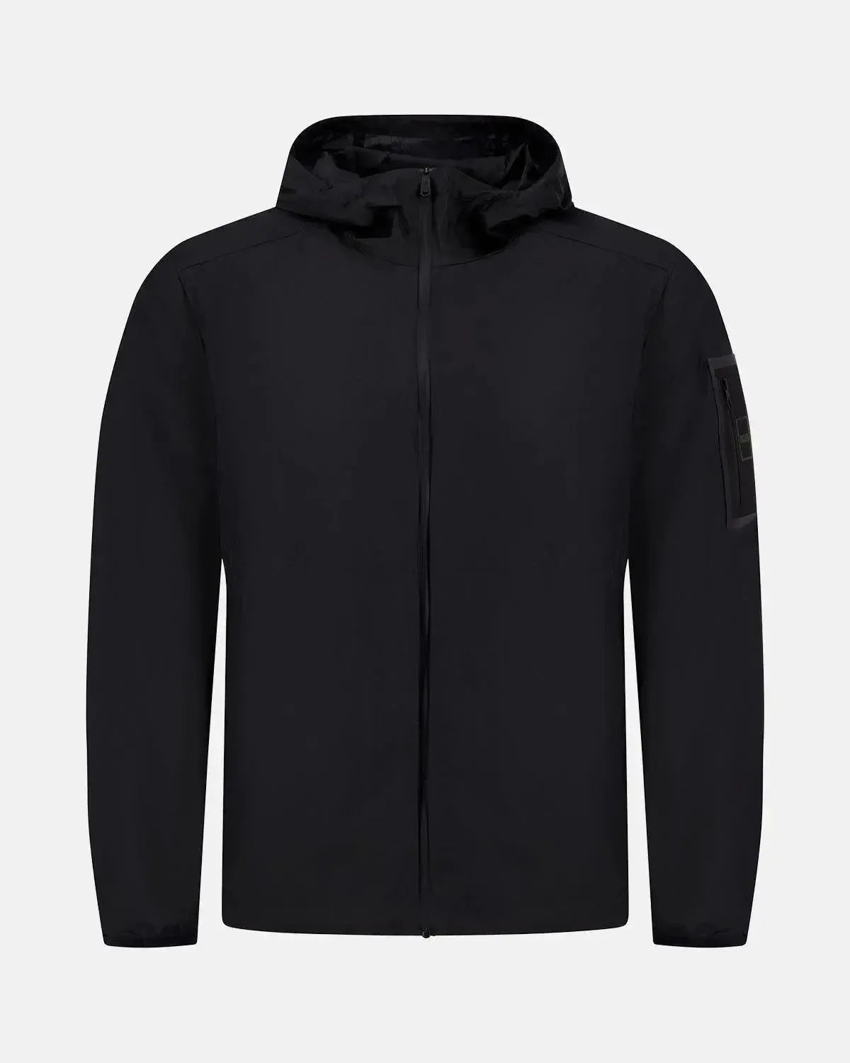 BOSS AIRYNIX LIGHTWEIGHT WATER REPELLENT JACKET BLACK - HUGO-BOSS-50541879-001-S - northern threads uk