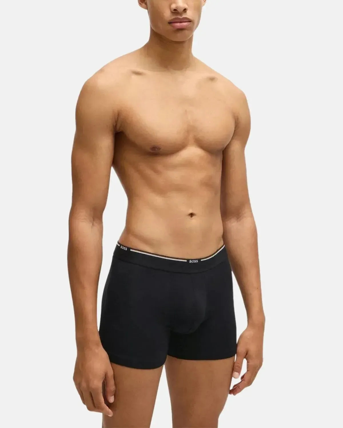 BOSS-BOSS 3-PACK BAMBOO BOXER BRIEFS BLACK-NORTHERN THREADS DESIGNER MENSWEAR