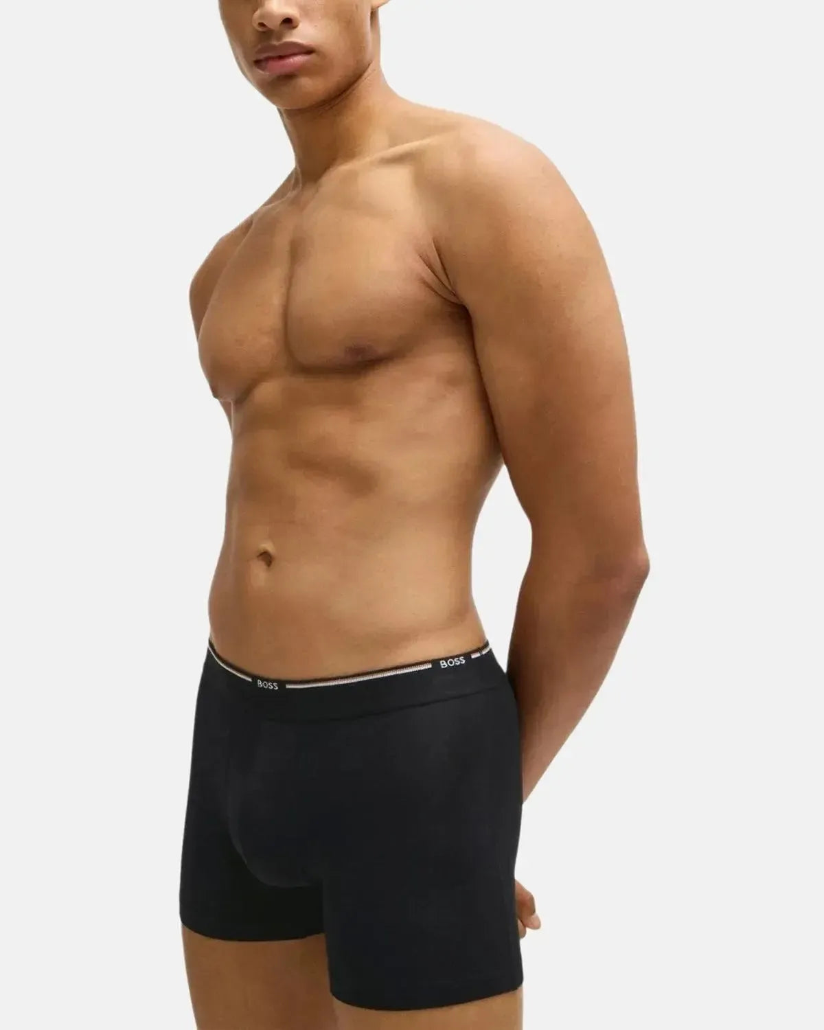 BOSS-BOSS 3-PACK BAMBOO BOXER BRIEFS BLACK-NORTHERN THREADS DESIGNER MENSWEAR