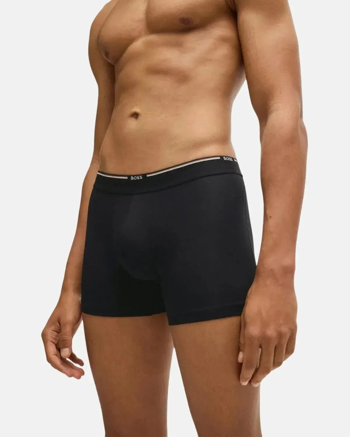 BOSS-BOSS 3-PACK BAMBOO BOXER BRIEFS BLACK-NORTHERN THREADS DESIGNER MENSWEAR