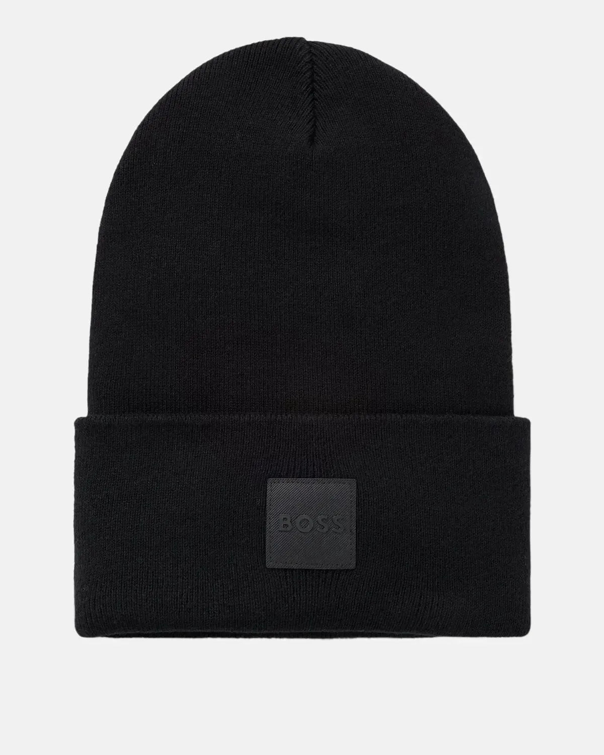 BOSS-BOSS FANTASTICO COTTON BEANIE BLACK-NORTHERN THREADS DESIGNER MENSWEAR