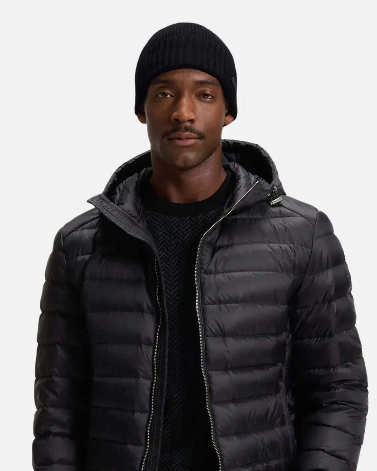 BOSS-BOSS FATI WOOL BEANIE BLACK-NORTHERN THREADS DESIGNER MENSWEAR