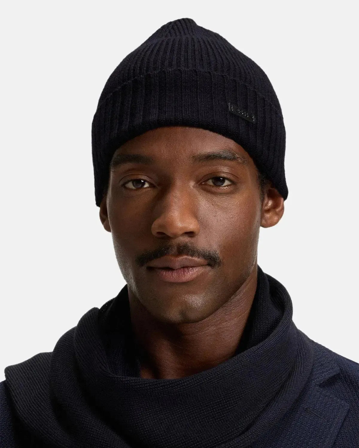 BOSS-BOSS FATI WOOL BEANIE DARK BLUE-NORTHERN THREADS DESIGNER MENSWEAR