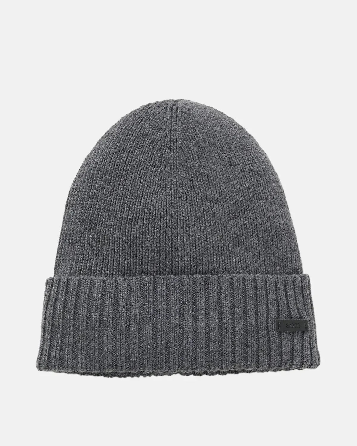 BOSS-BOSS FATI WOOL BEANIE GREY-NORTHERN THREADS DESIGNER MENSWEAR