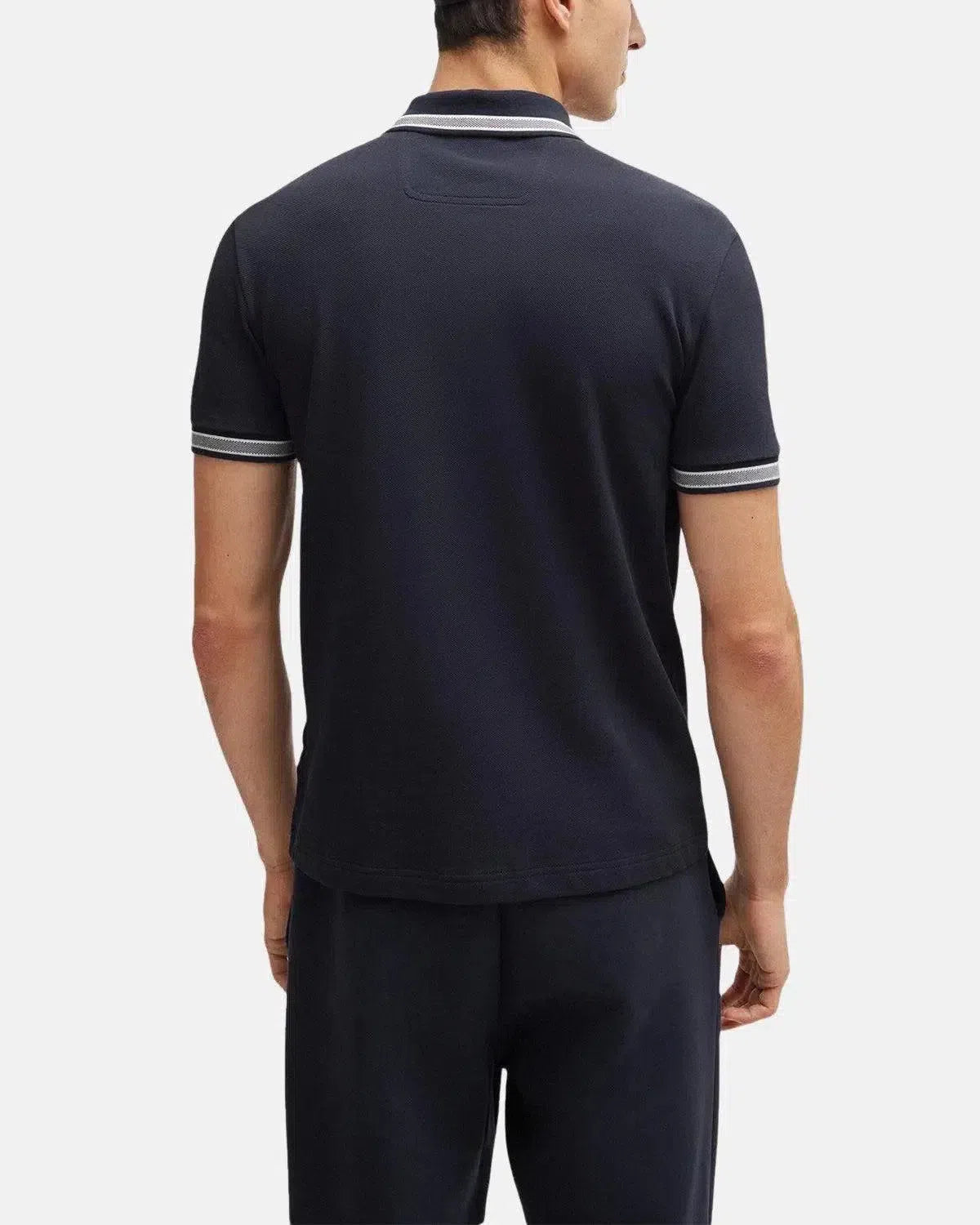 BOSS-BOSS PADDY POLO SHIRT DARK BLUE-NORTHERN THREADS DESIGNER MENSWEAR