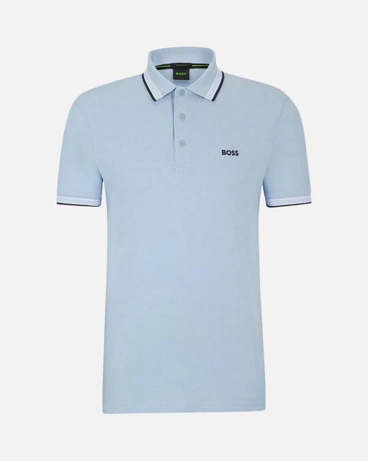 BOSS-BOSS PADDY POLO SHIRT LIGHT BLUE-NORTHERN THREADS DESIGNER MENSWEAR