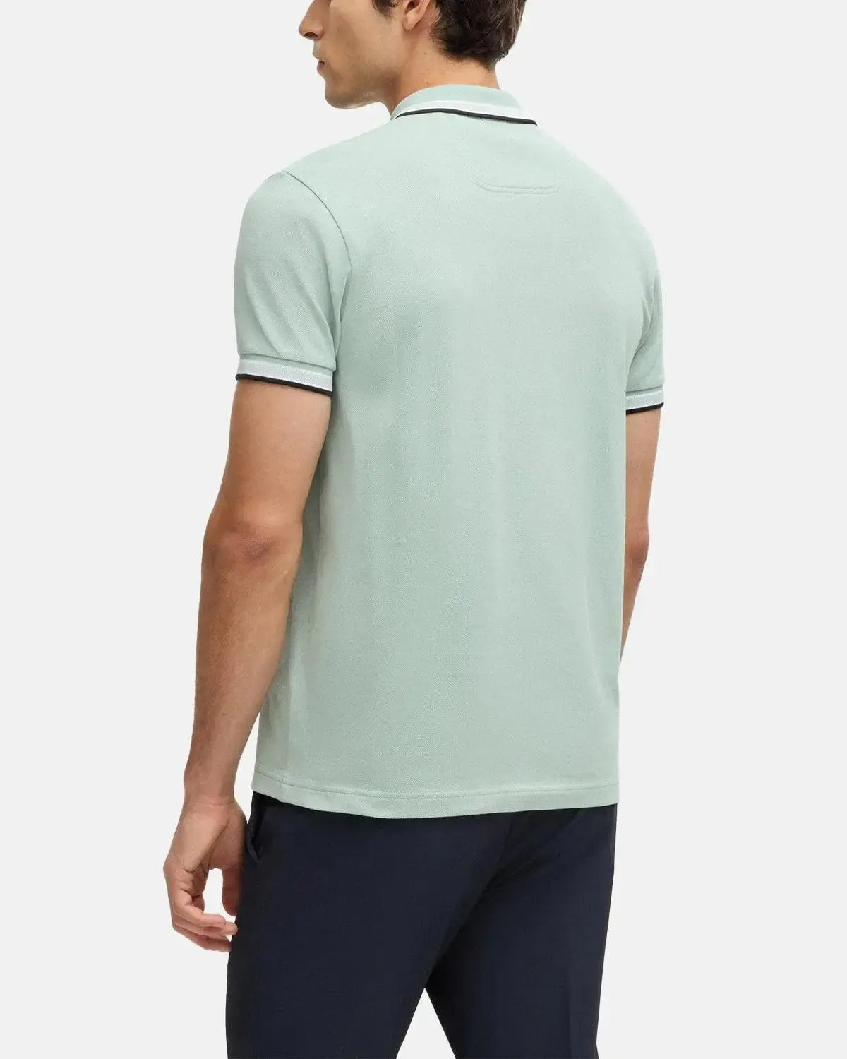 BOSS-BOSS PADDY POLO SHIRT LIGHT GREEN-NORTHERN THREADS DESIGNER MENSWEAR