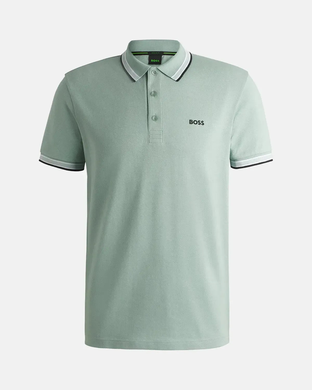 BOSS-BOSS PADDY POLO SHIRT LIGHT GREEN-NORTHERN THREADS DESIGNER MENSWEAR