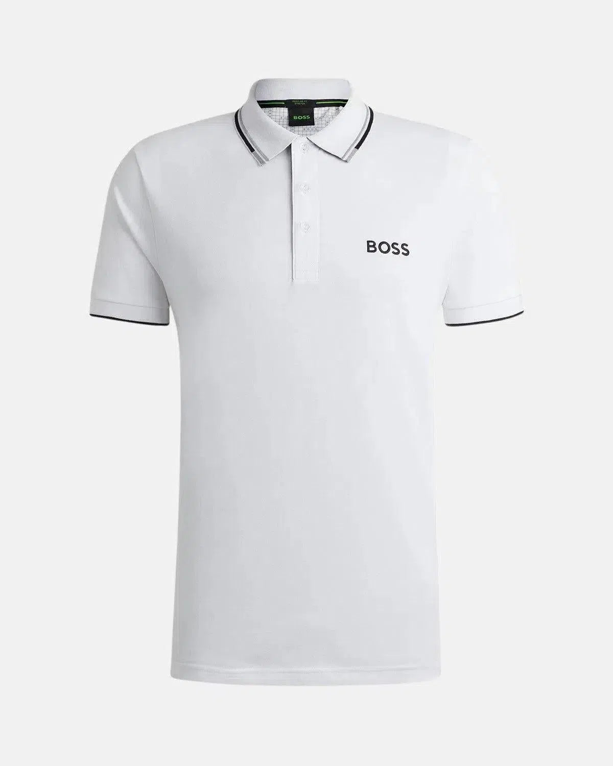 BOSS-BOSS PADDY PRO POLO SHIRT WHITE-NORTHERN THREADS DESIGNER MENSWEAR
