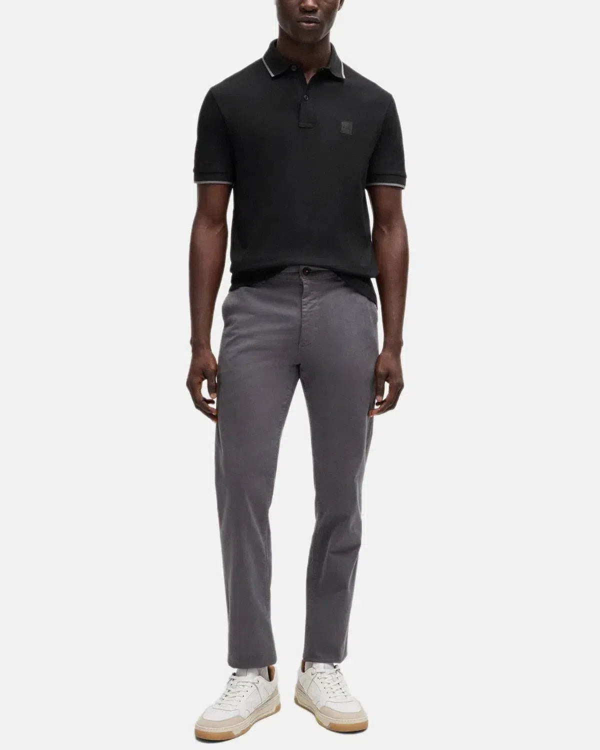 BOSS-BOSS PASSERTIP POLO SHIRT BLACK-NORTHERN THREADS DESIGNER MENSWEAR