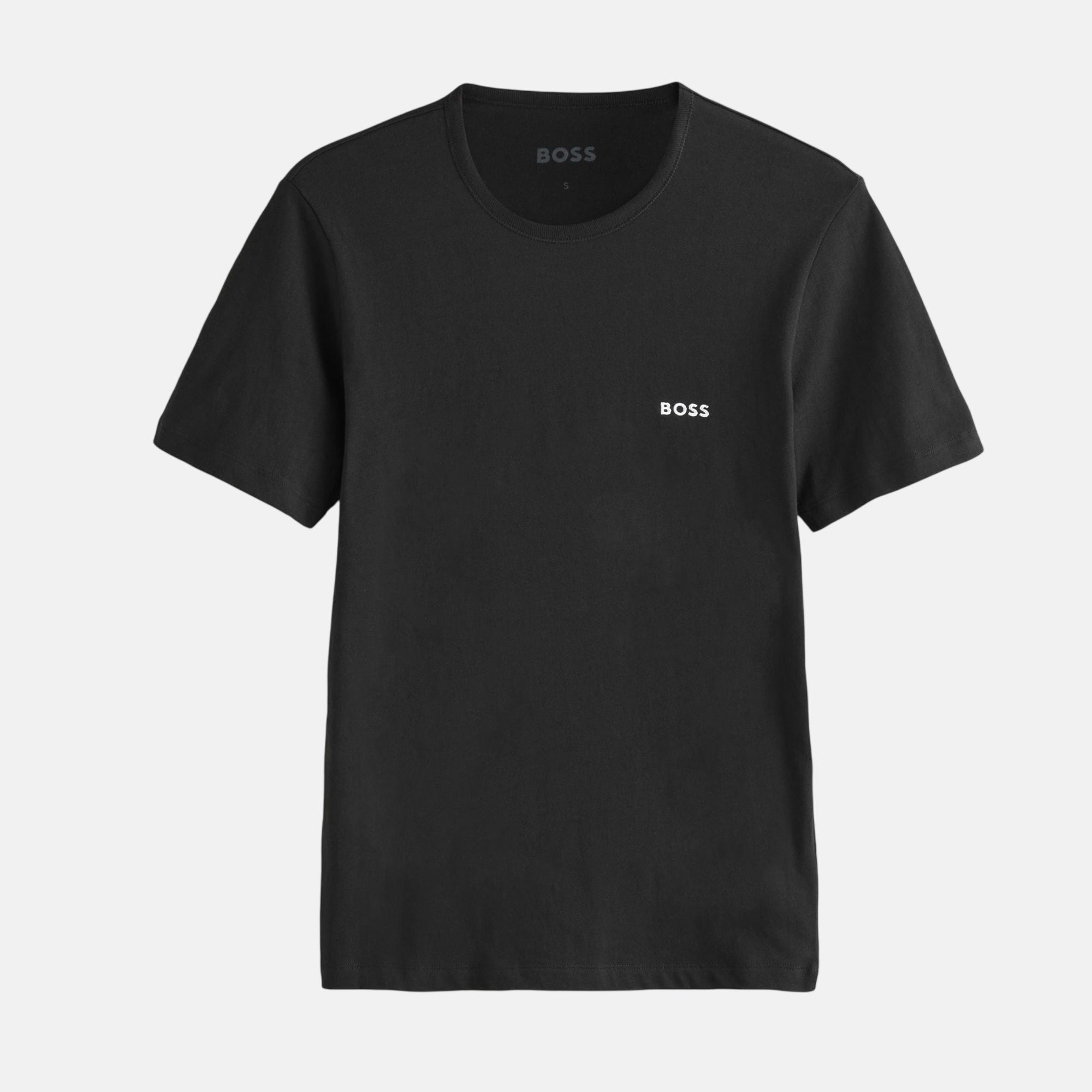 BOSS Cotton Basic T-Shirt Black - SPR410-S - northern threads uk