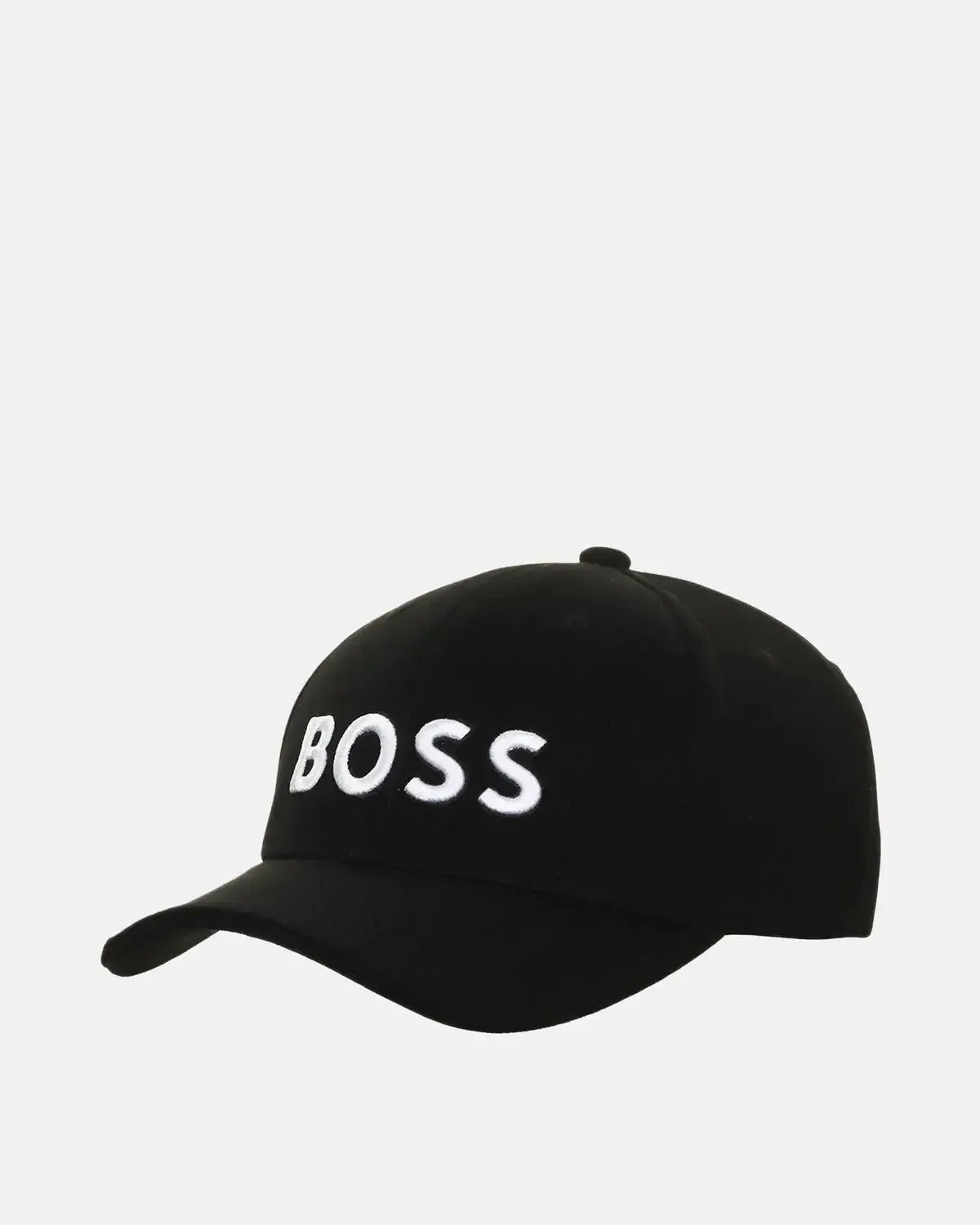 BOSS LOGO EMBROIDERED CAP BLACK - HUGO-BOSS-50519247-001-OS - northern threads uk