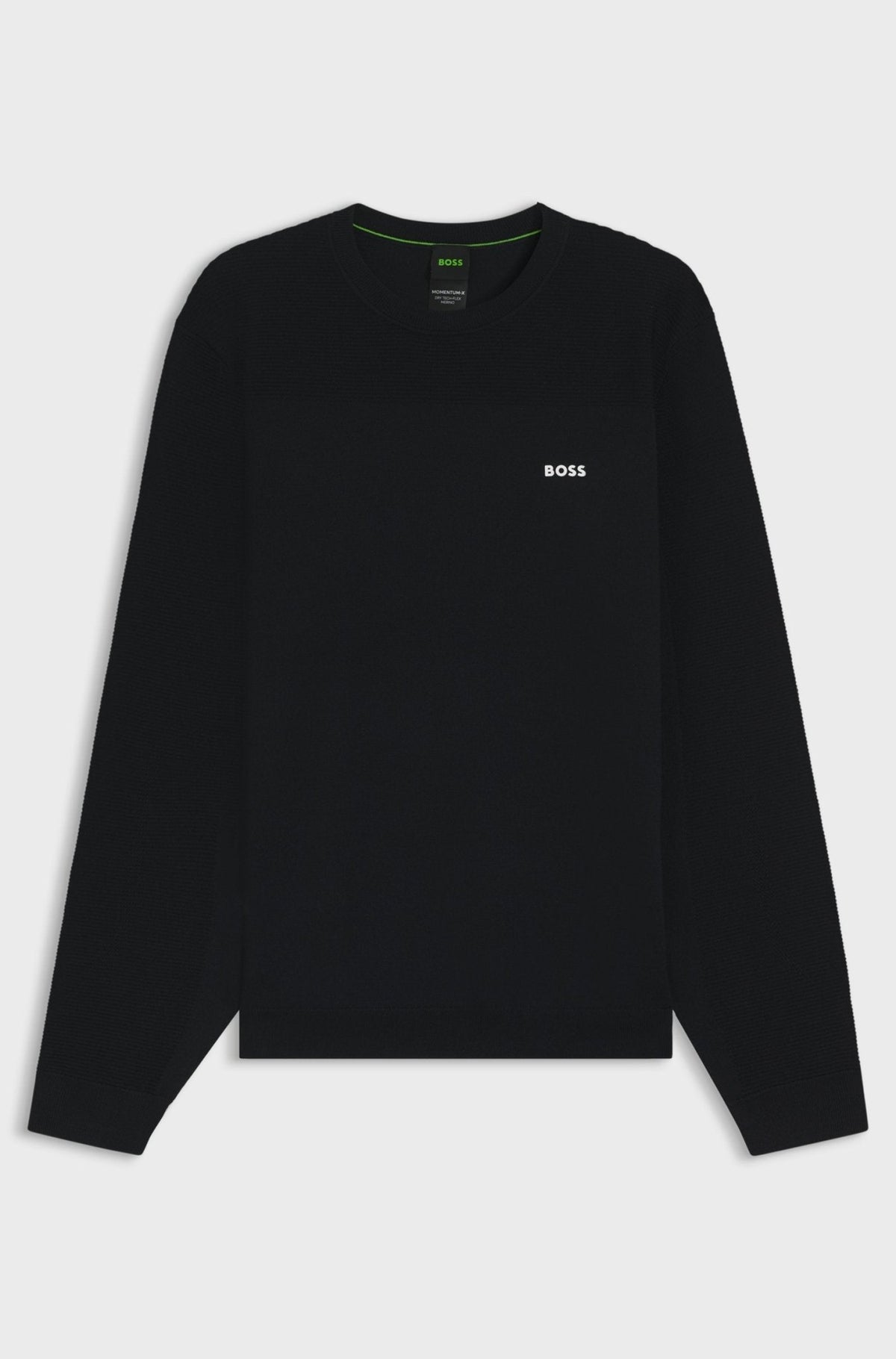 BOSS Momentum-X Crew Neck Jumper Dark Blue | Northern Threads Designer Menswear