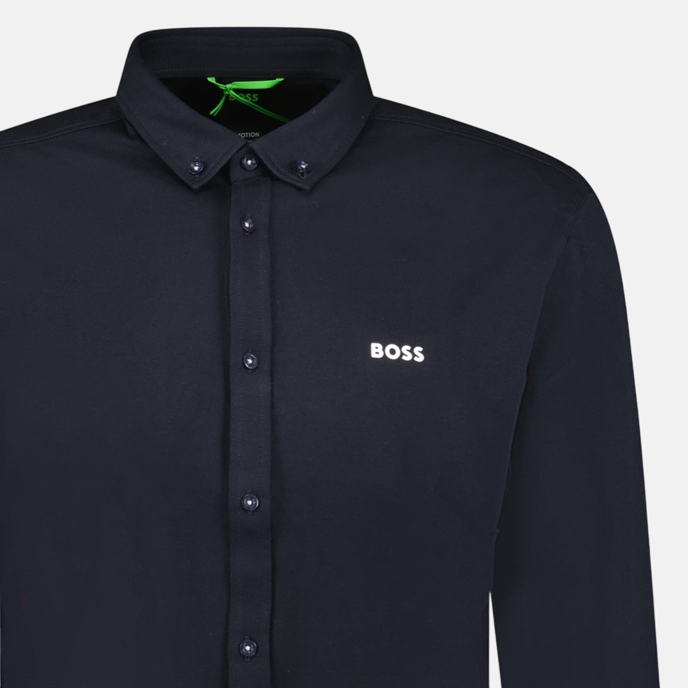 BOSS Motion Shirt Dark Navy - sku-55536313401725 - northern threads uk