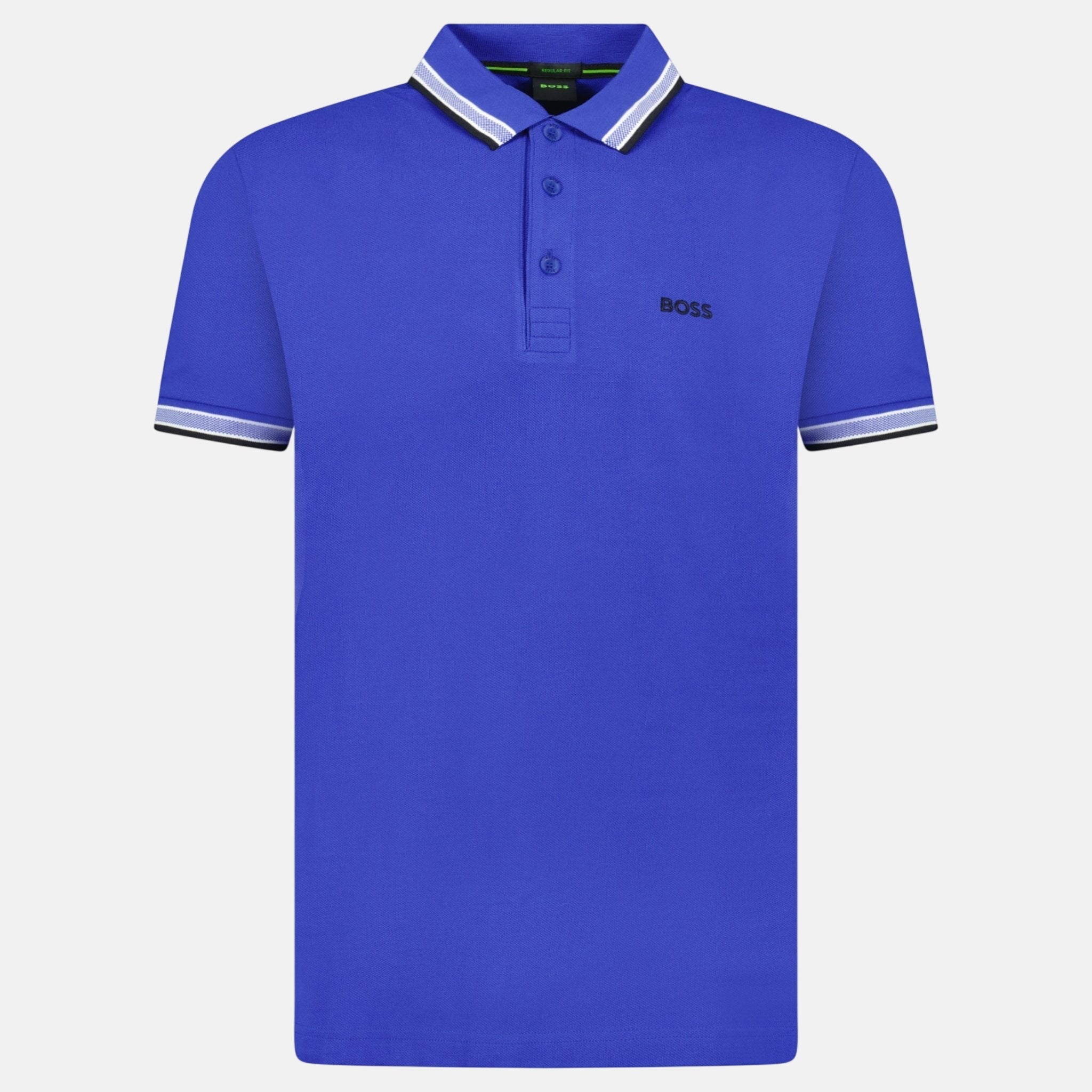 BOSS Paddy Polo Shirt Blue - O6 - northern threads uk