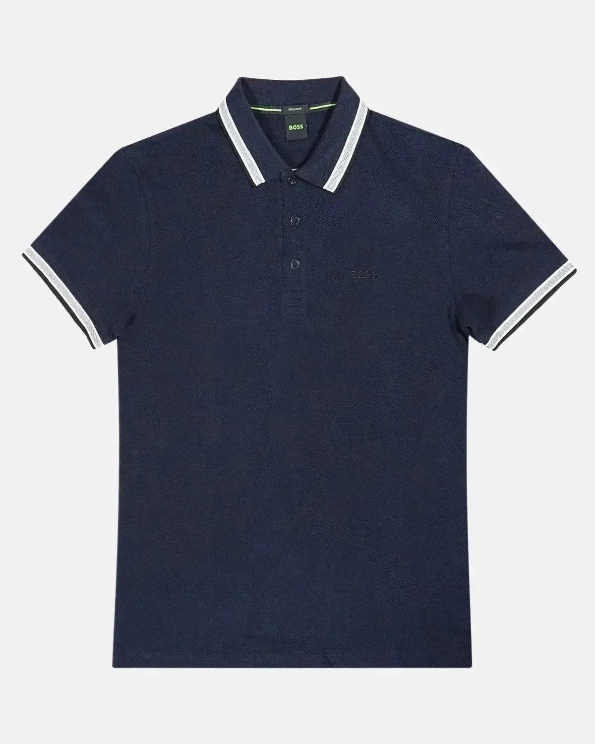 BOSS PADDY POLO SHIRT NAVY - BOSS-50469055-418-S - northern threads uk