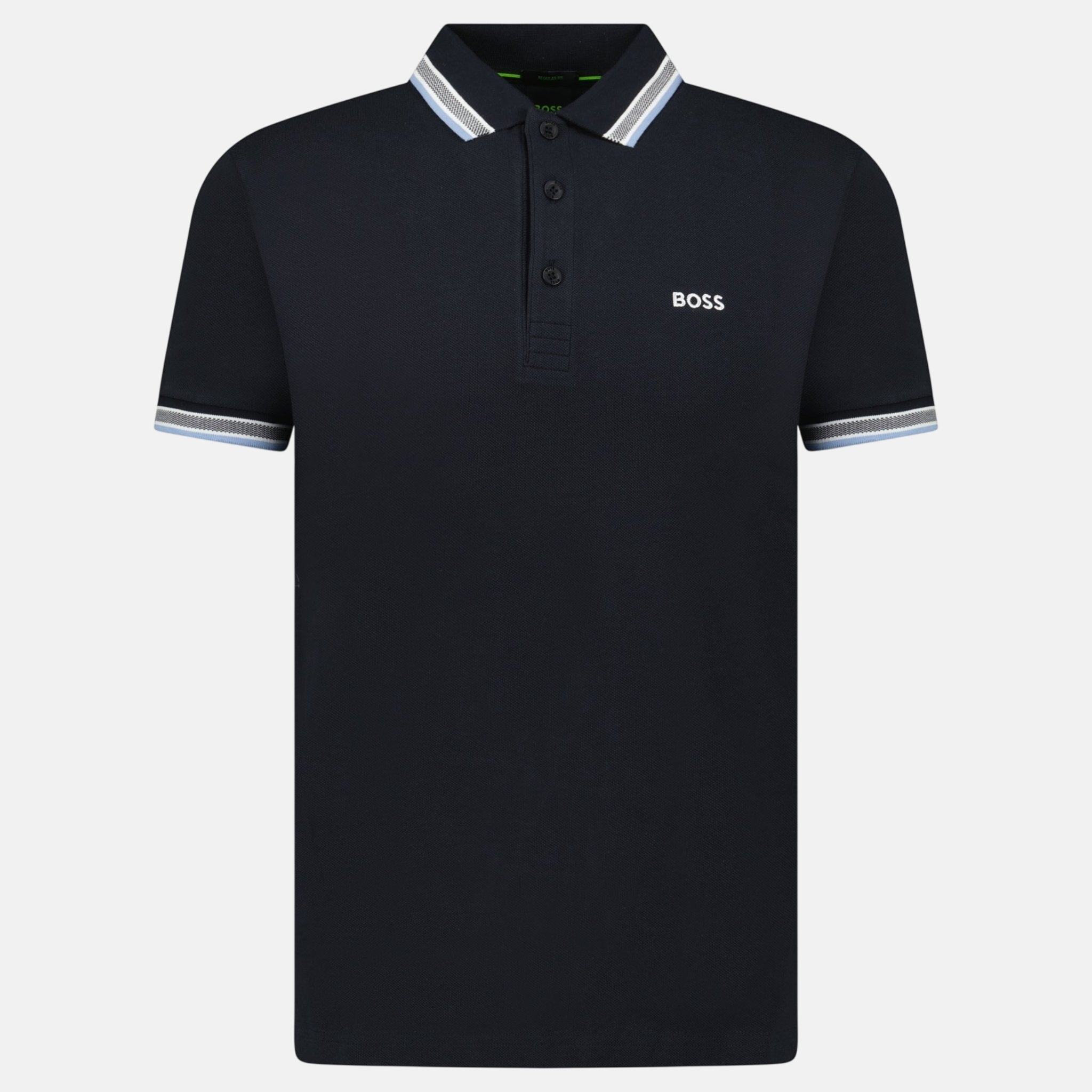 BOSS Paddy Polo Shirt Navy - sku-55535626518909 - northern threads uk
