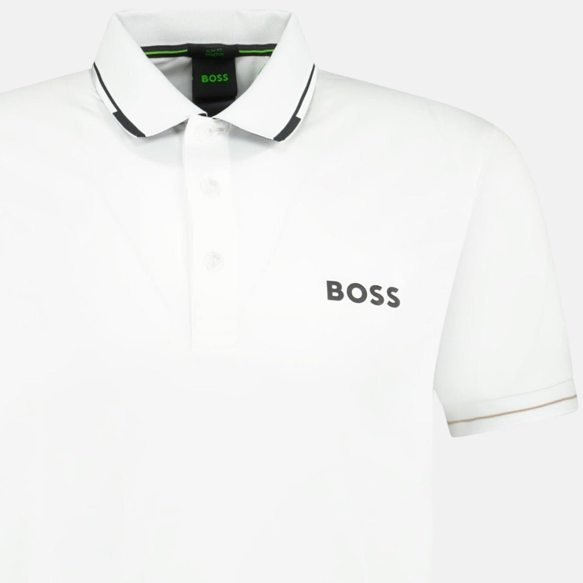 BOSS Paul Pro Polo Shirt White | Northern Threads Designer Menswear