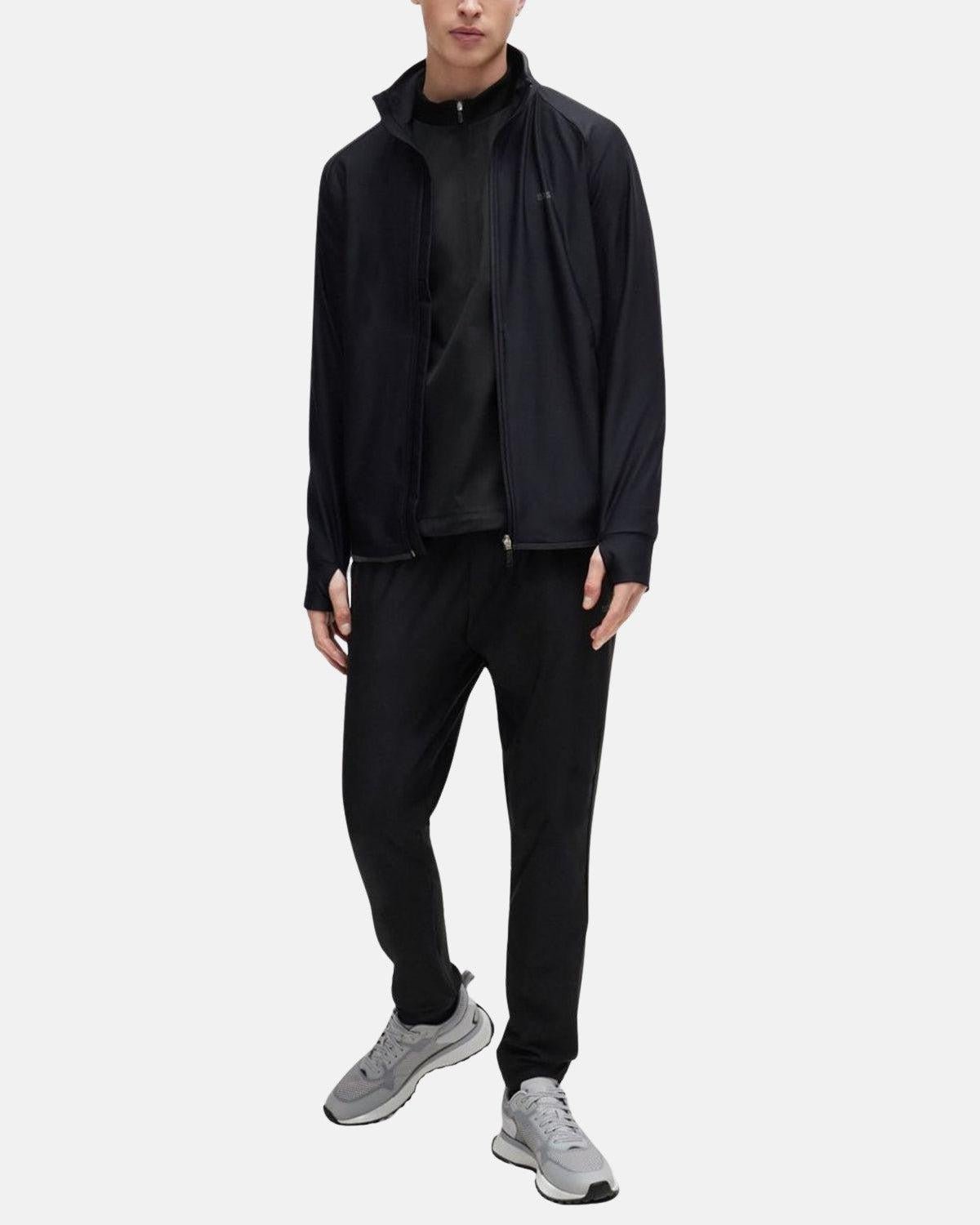 BOSS Quick Dry Tracksuit Bottoms Black | Northern Threads Designer Menswear