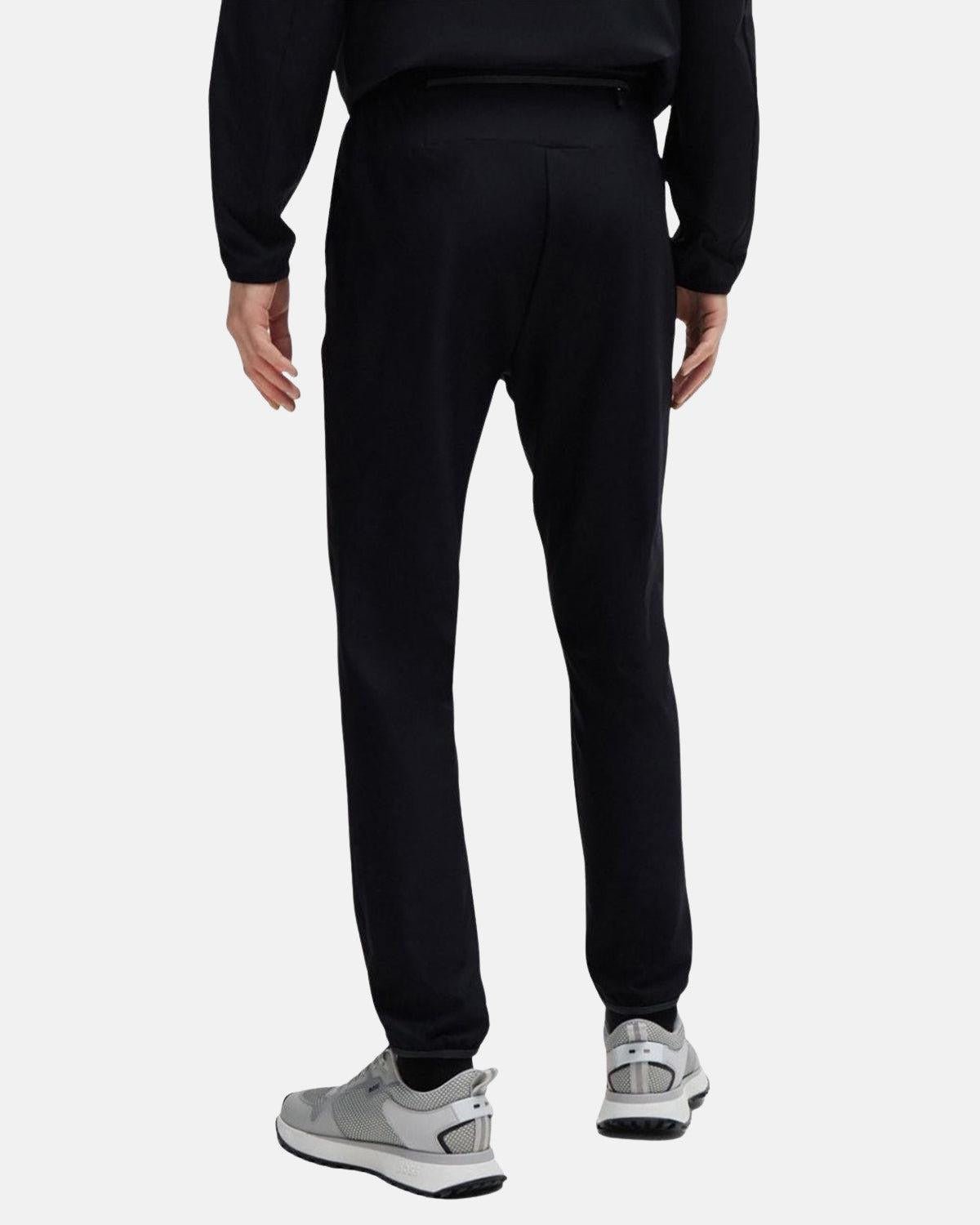 BOSS Quick Dry Tracksuit Bottoms Black | Northern Threads Designer Menswear