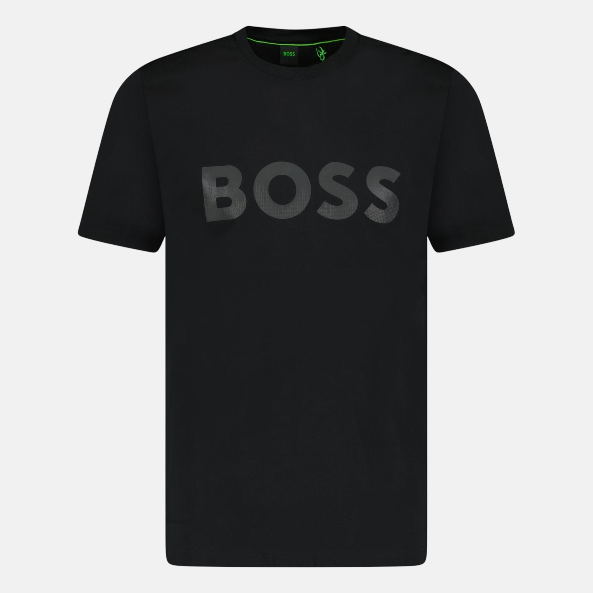 BOSS Reflective Logo T-Shirt Black - C27 - northern threads uk