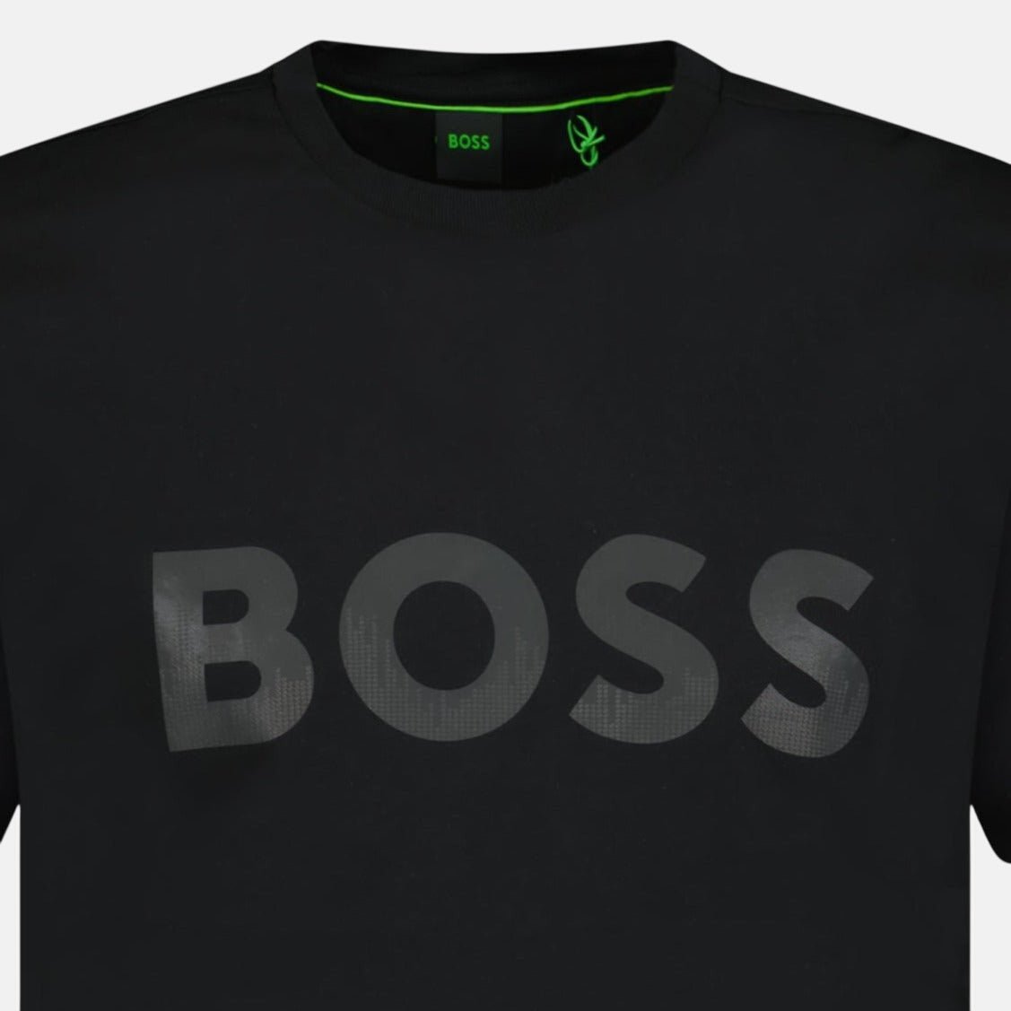 BOSS Reflective Logo T-Shirt Black - C27 - northern threads uk