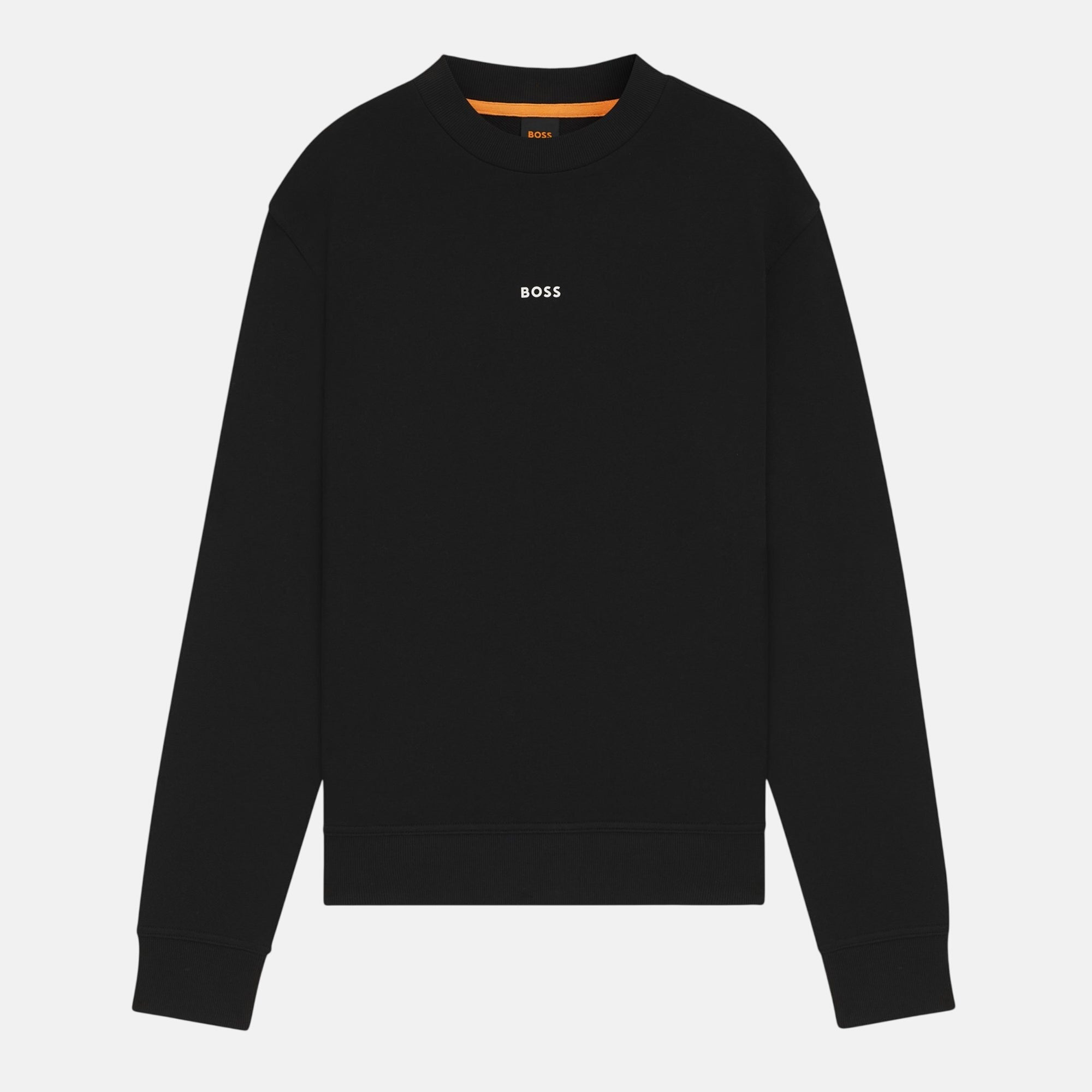 BOSS Relaxed Fit WeSmall Sweatshirt Black - SPR308-S - northern threads uk