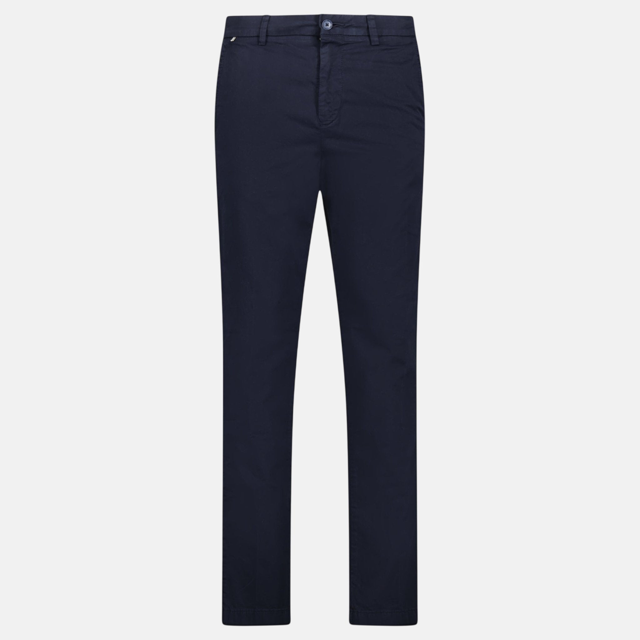 BOSS Slim Fit Chino Trousers Navy - C45 - northern threads uk