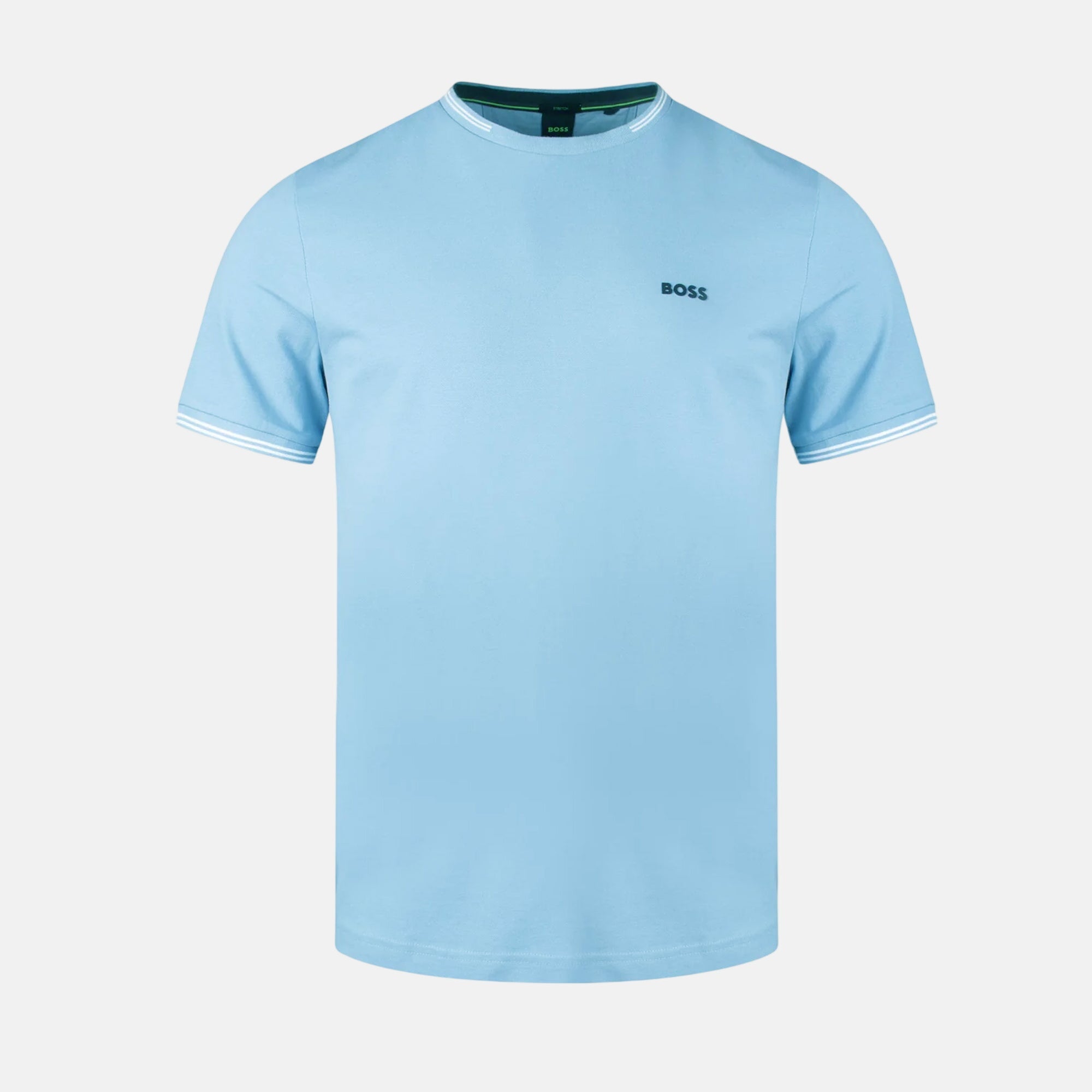 BOSS Taul T-Shirt Light Pastel Blue - SPR289-M - northern threads uk