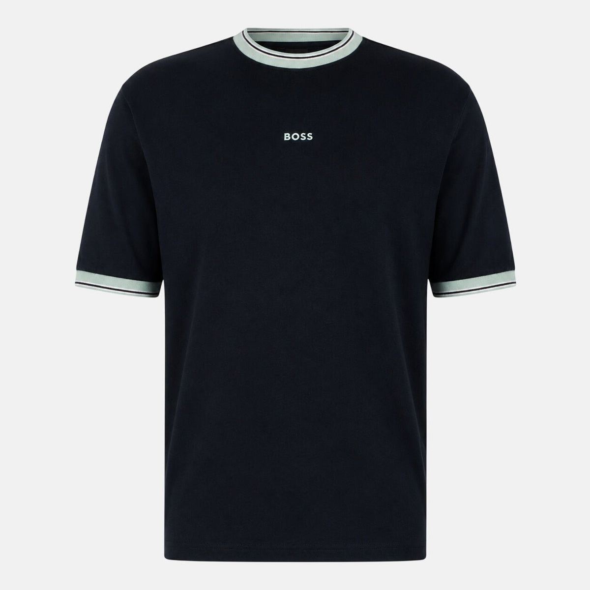 BOSS Te Blocks Tipped T-Shirt Dark Navy | Northern Threads Designer Menswear