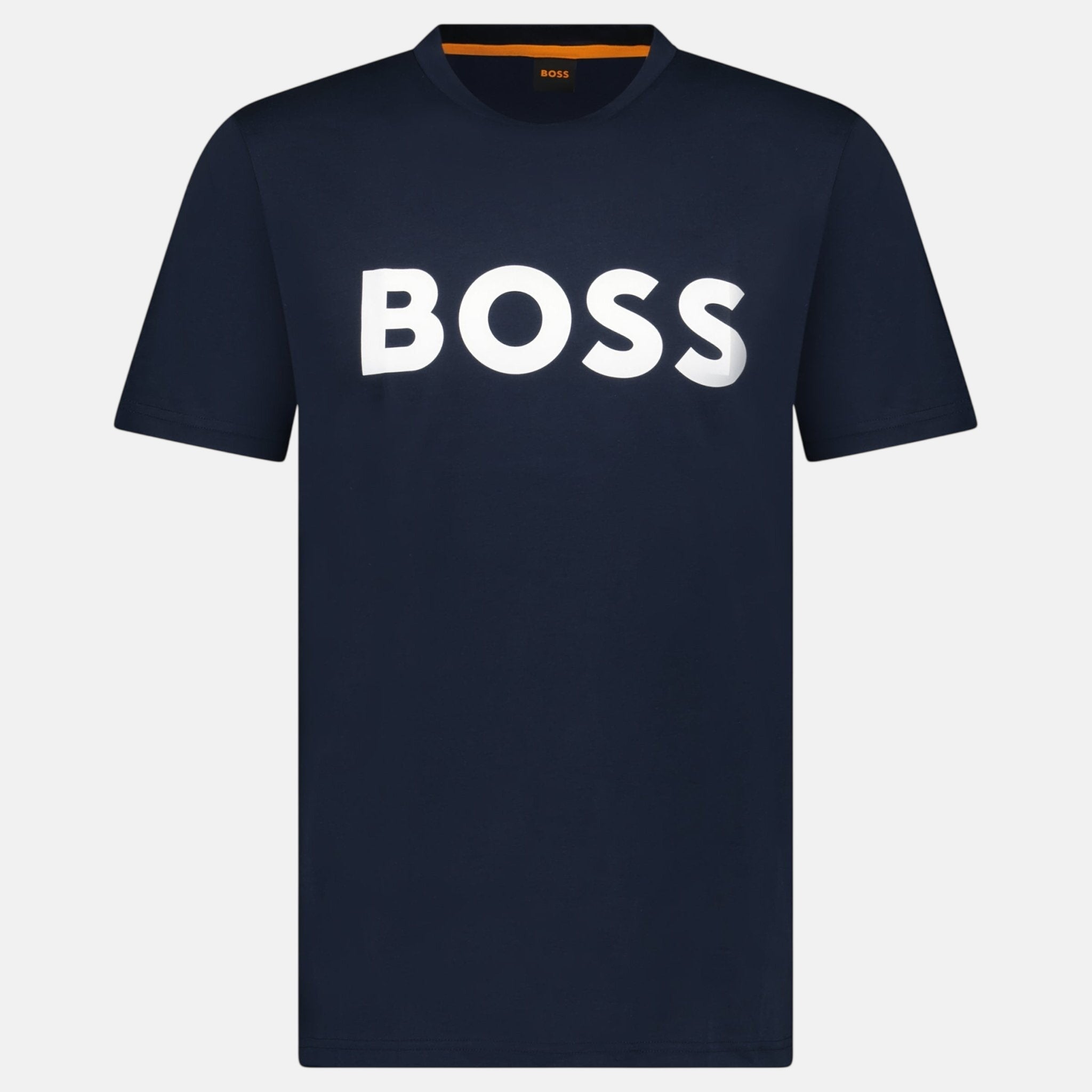 BOSS Thinking 1 Logo T-Shirt Dark Navy - C57 - northern threads uk