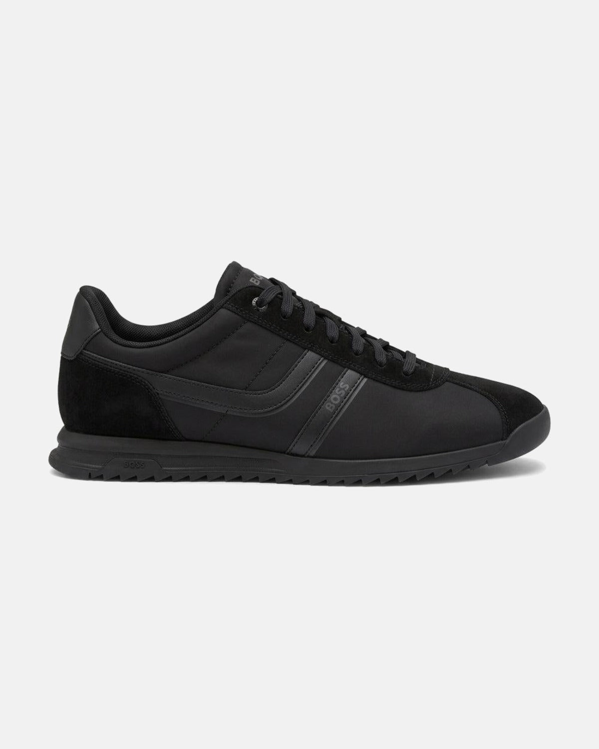 BOSS Zayn Low Profile Trainers Black | Northern Threads Designer Menswear