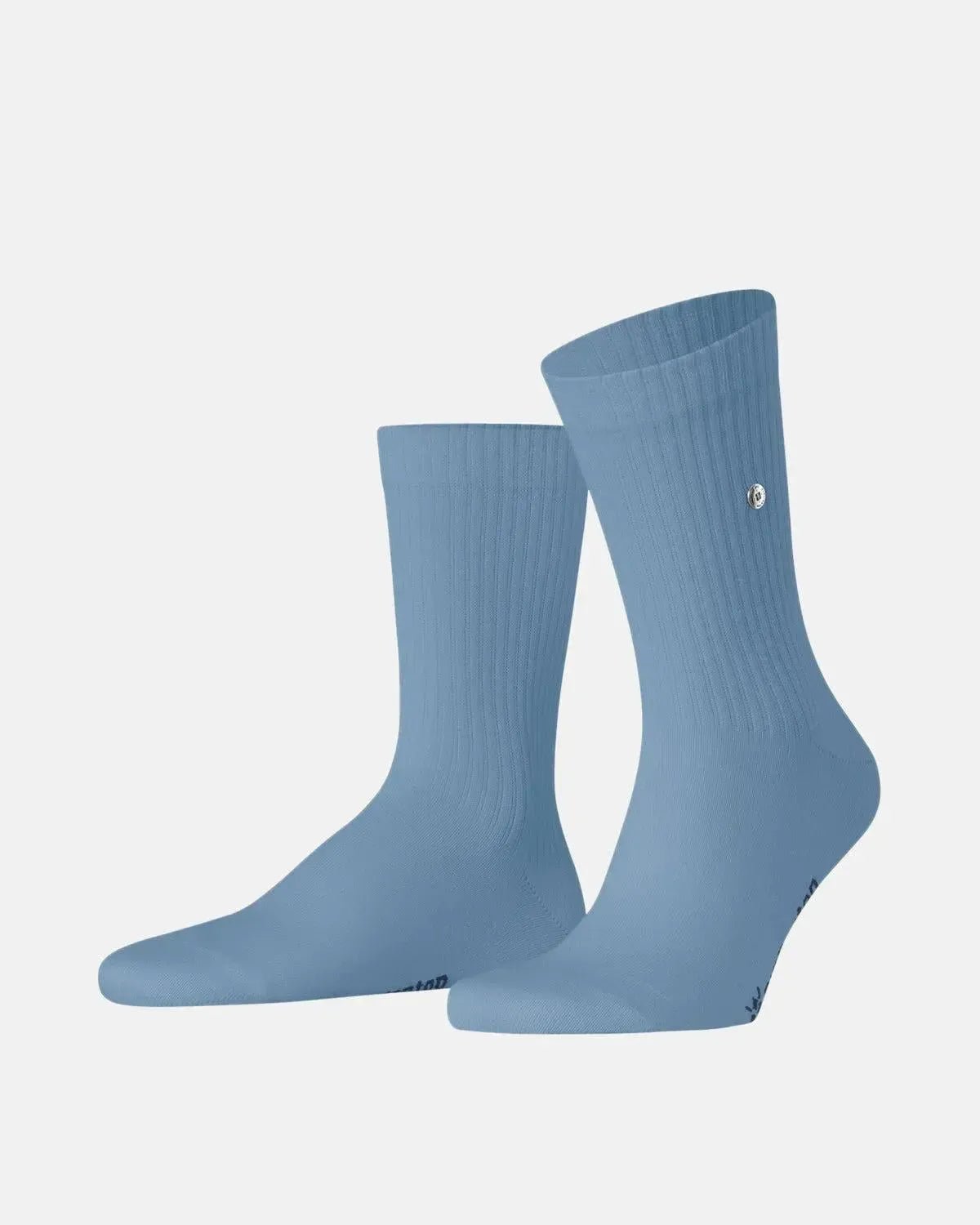 BURLINGTON BOND STREET SOCKS SKY BLUE - BURLINGTON-21101-6876-40-46 - northern threads uk