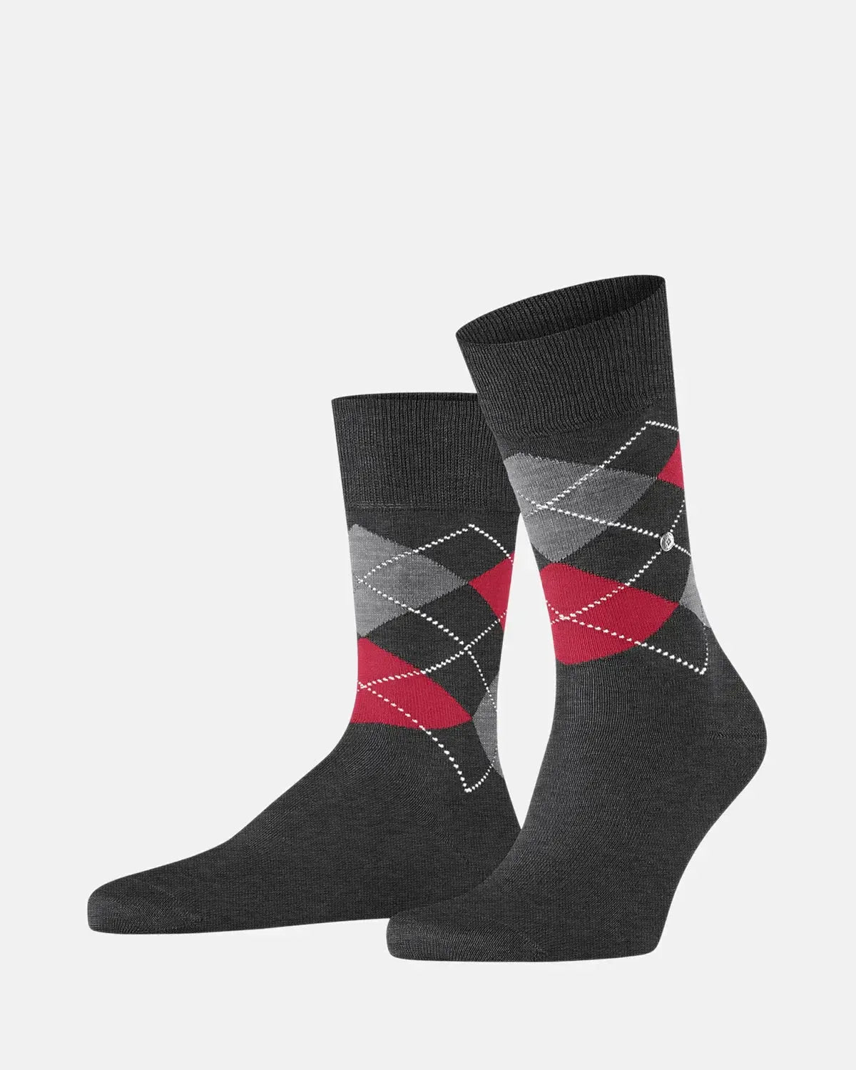 BURLINGTON MANCHESTER SOCKS ANTHRACITE MELANGE - BURLINGTON-21088-3096-40-46 - northern threads uk