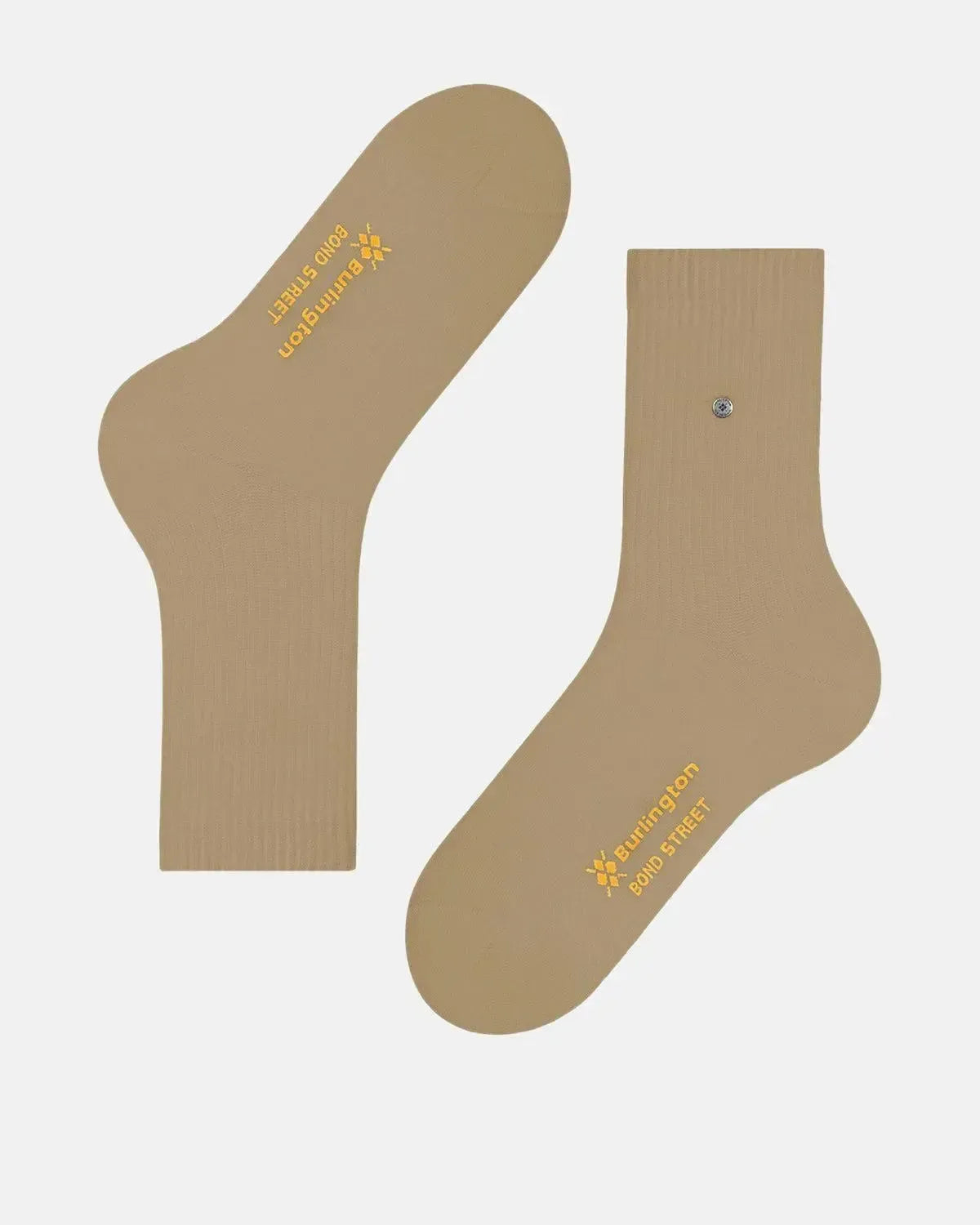 BURLINGTON SOCKS-BURLINGTON BOND STREET SOCKS SESAMI-NORTHERN THREADS DESIGNER MENSWEAR